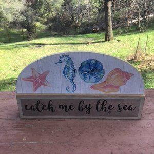 Seaside Serenity: Nautical Wooden Art With Coastal Charm